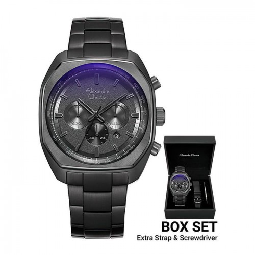 Alexandre Christie AC 6666 Black Grey MCBEPBASL Box Set